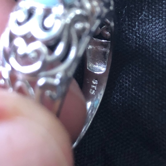 Larimar ring - Picture 5 of 8